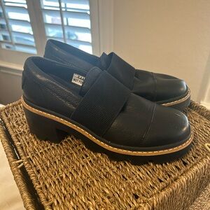 Sorel Black Women's Chunky Loafers